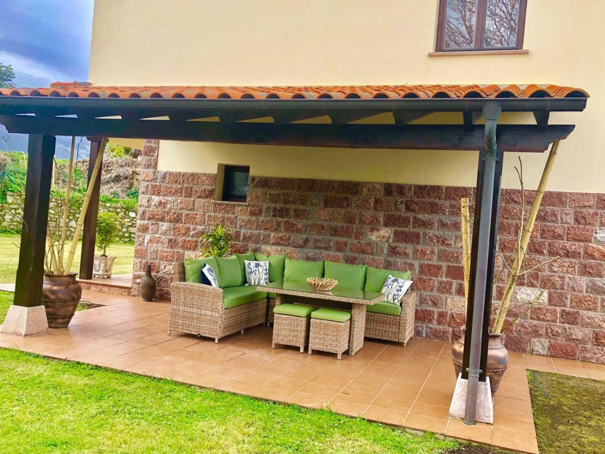 Casa Frente A Los Bufones De Pria Villa Llames de Pría Esterno foto