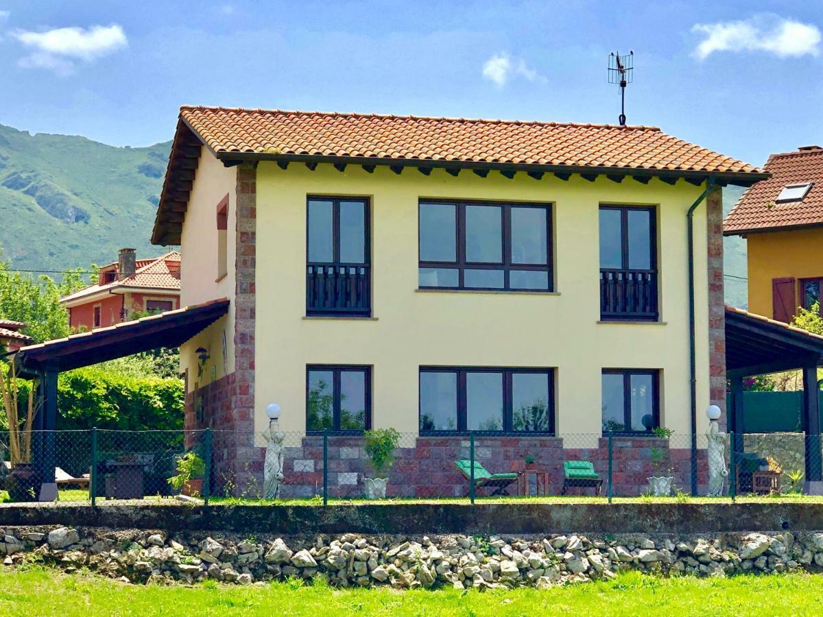 Casa Frente A Los Bufones De Pria Villa Llames de Pría Esterno foto