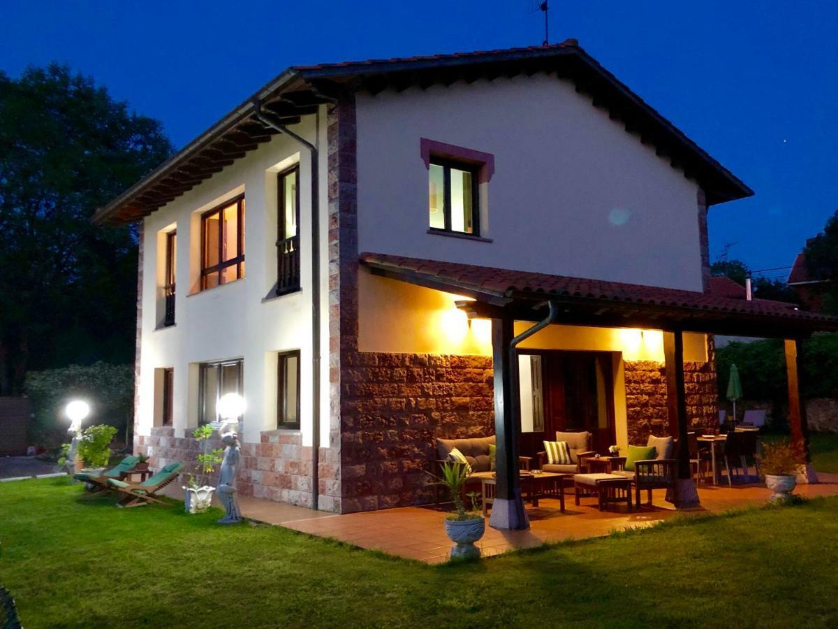 Casa Frente A Los Bufones De Pria Villa Llames de Pría Esterno foto