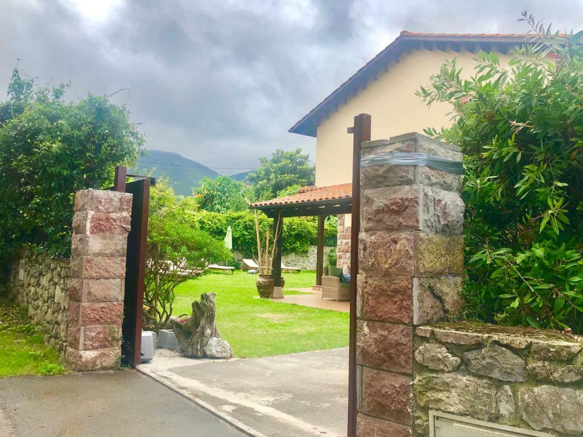 Casa Frente A Los Bufones De Pria Villa Llames de Pría Esterno foto